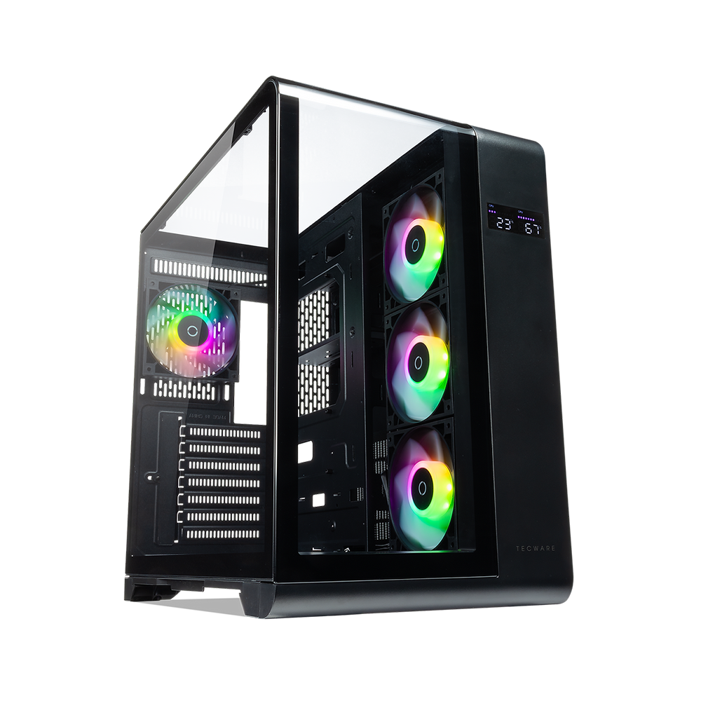 Tecware Arc Curved TG ATX Chassis - Black