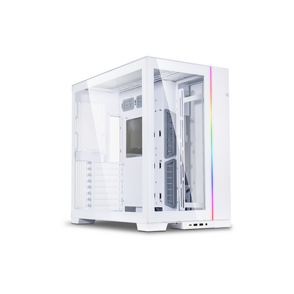 Lian Li O11 Dynamic EVO Mid Tower EATX PC Chassis - White