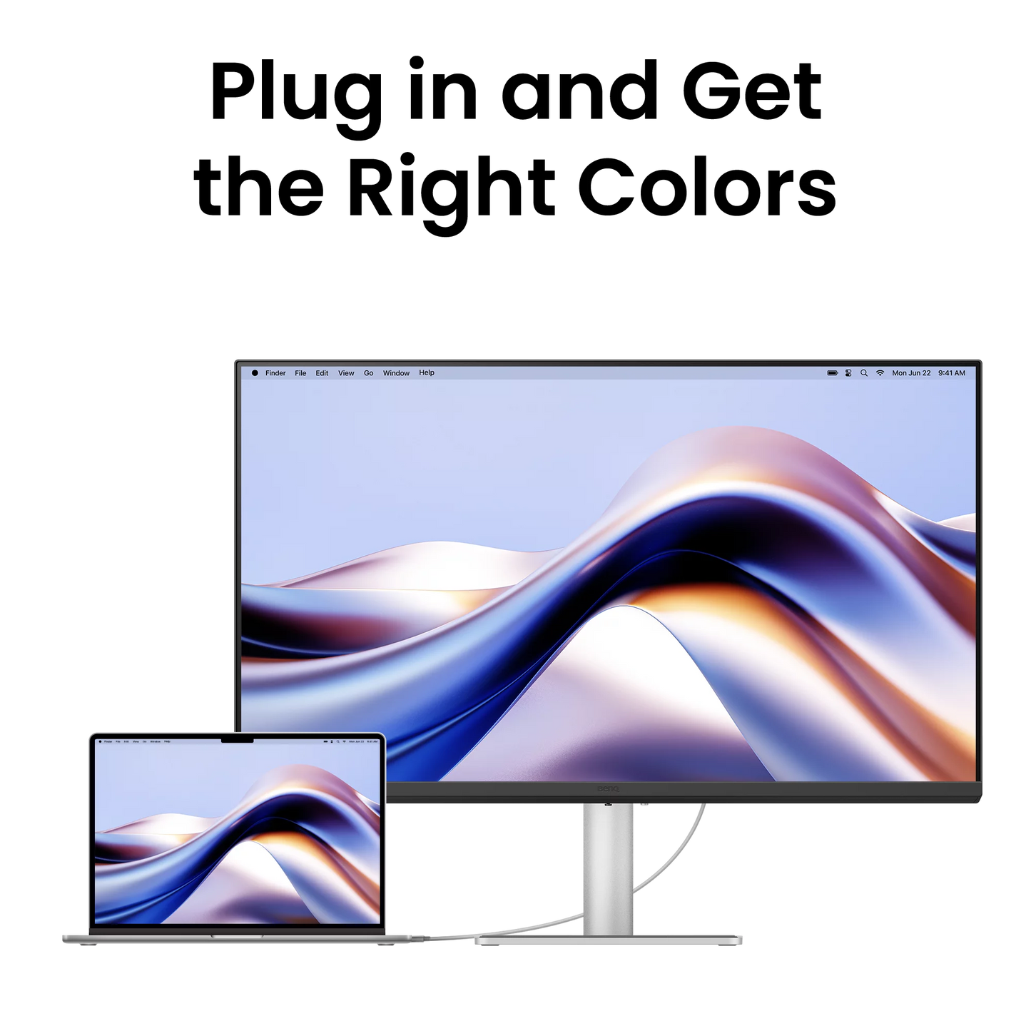 BenQ MA270UP 27" 4K UHD 60Hz IPS Nano Gloss Professional Monitor for Mac
