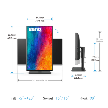 BenQ PD2706U 27" 4K UHD 60Hz IPS Designer Monitor