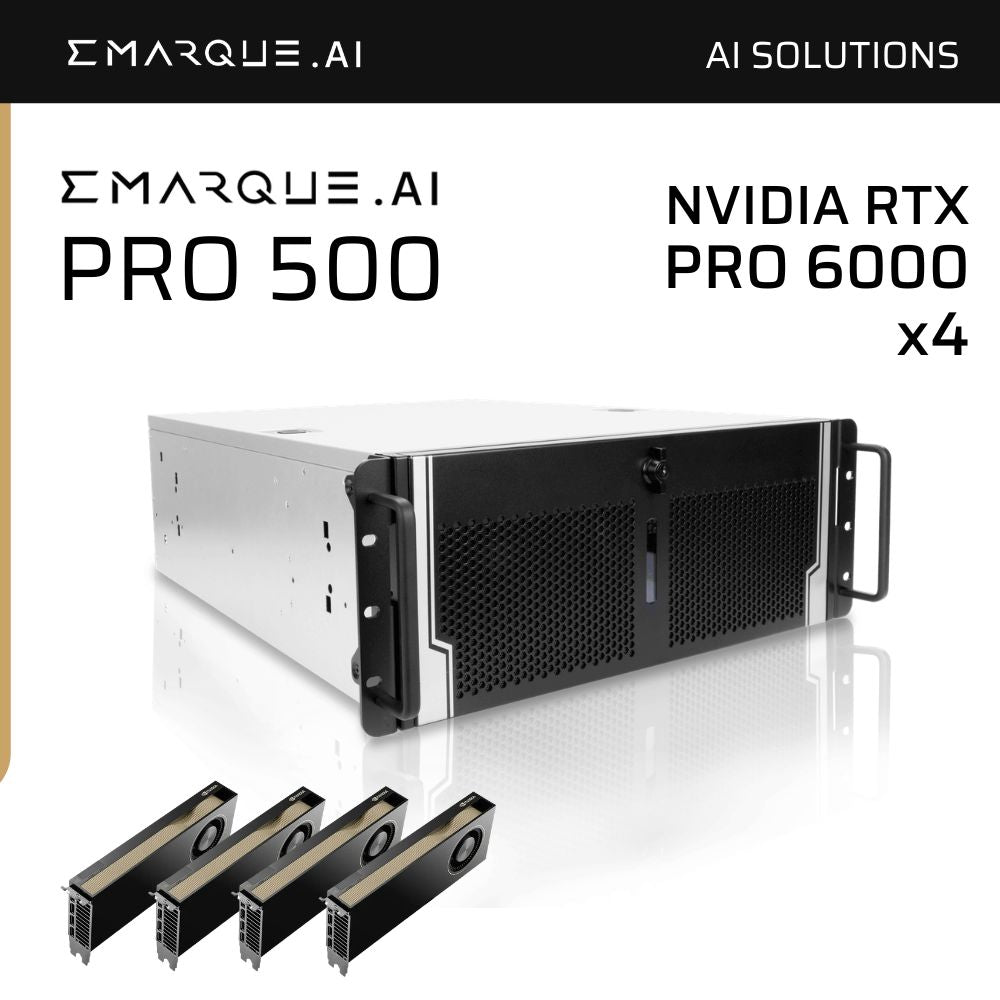 EMARQUE AI PRO 500 AI Server - RTX PRO 6000 Blackwell