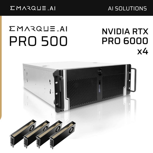 EMARQUE AI PRO 500 AI Server - RTX PRO 6000 Blackwell