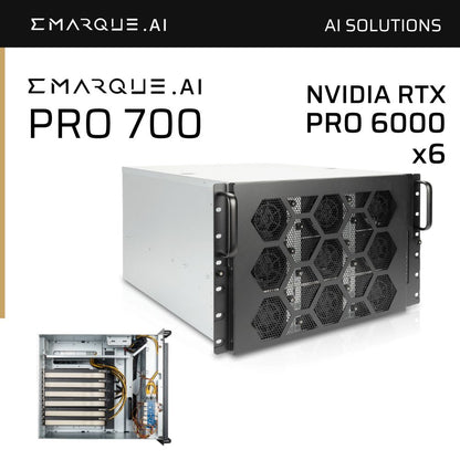 EMARQUE AI PRO 700 AI Server - RTX PRO 6000 Blackwell