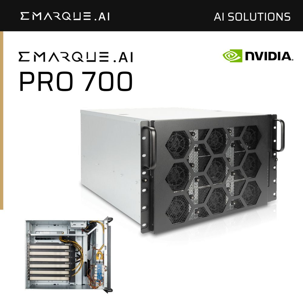 EMARQUE AI PRO 700 AI Server - RTX PRO 6000 Blackwell