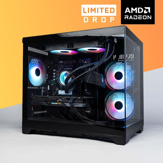 INFINITY - AMD Ryzen 7 8700F / Radeon RX 9070 XT Gaming PC