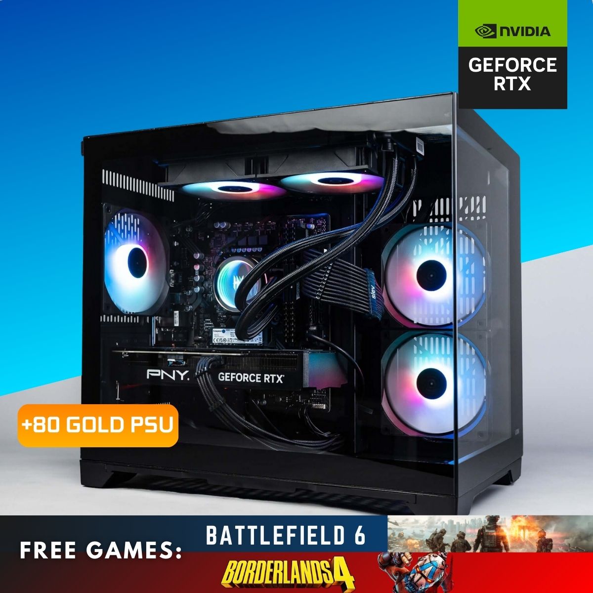 INFINITY - Intel Core Ultra 5 225F / GeForce RTX 5070 Ti Gaming PC
