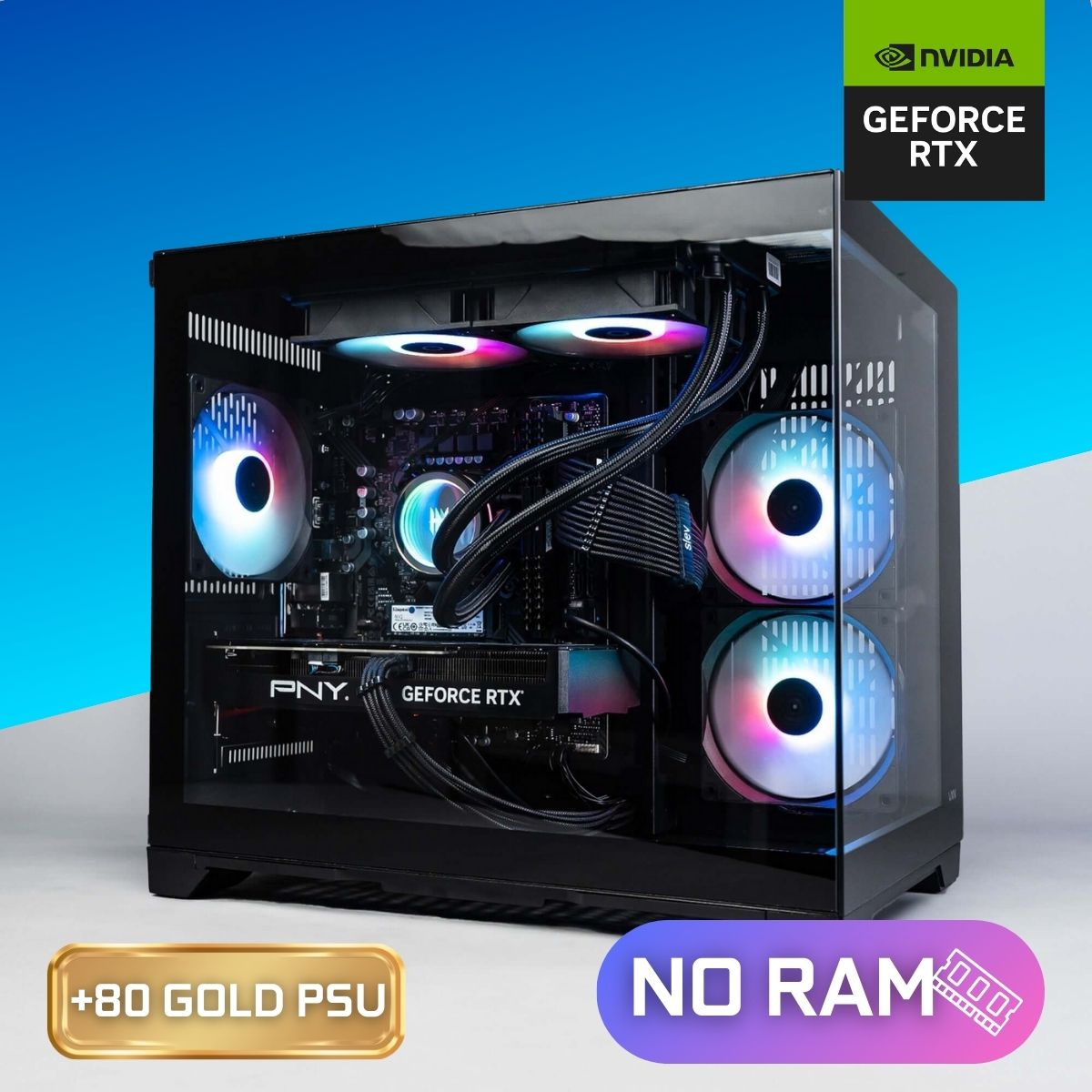 INFINITY-R - AMD Ryzen 5 7500F / GeForce RTX 5080 Gaming PC