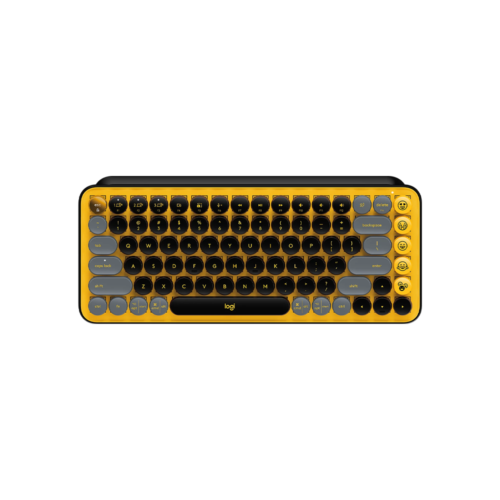 Logitech POP Keys Wireless Mechanical Emoji Keyboard