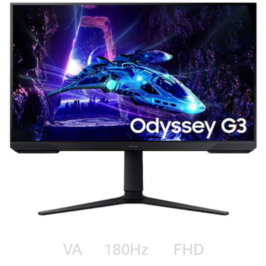 Samsung Odyssey G3 — 27" / 32", 165Hz, 1ms, VA Panel, 1920 x 1080 (Full HD) — Gaming Monitor - EMARQUE - Gaming PC Custom PC Builder Malaysia