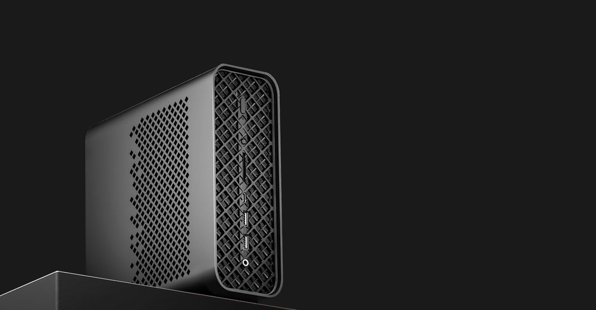 EMARQUE AI Eclipse chassis, angled view