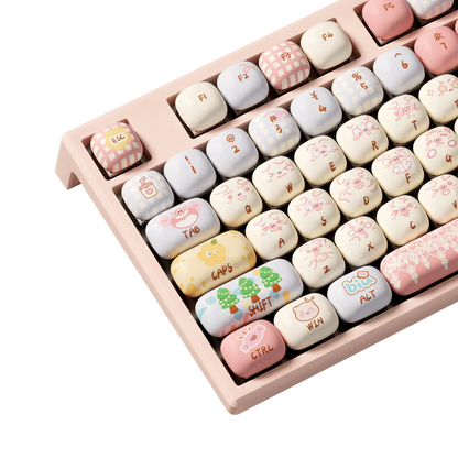 Akko MG108B Piggy Party Mechanical Keyboard - V3 Piano Pro