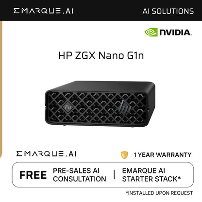 HP ZGX Nano G1n NVIDIA DGX Spark Grace Blackwell Computer - 4TB