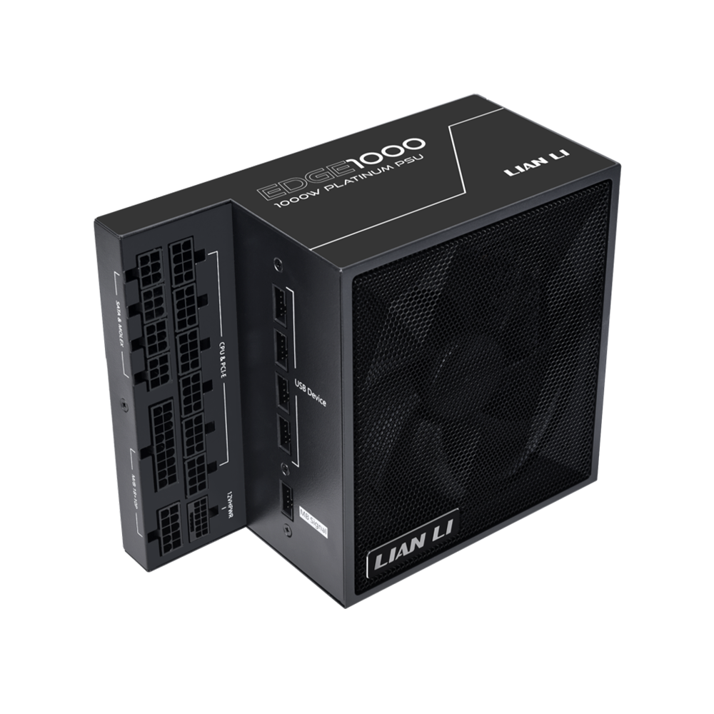 Lian Li Edge ATX3.1 - PCIE5.1 Series ATX 80 Plus Gold Full Modular Power Supply