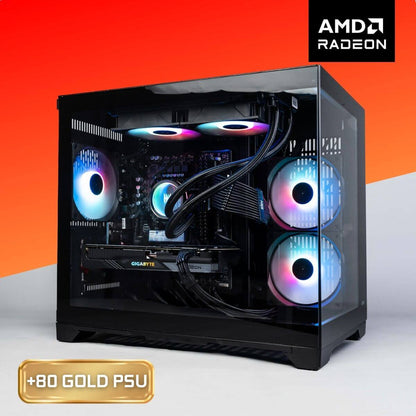 INFINITY - AMD Ryzen 5 7500F / Radeon RX 9070 XT Gaming PC