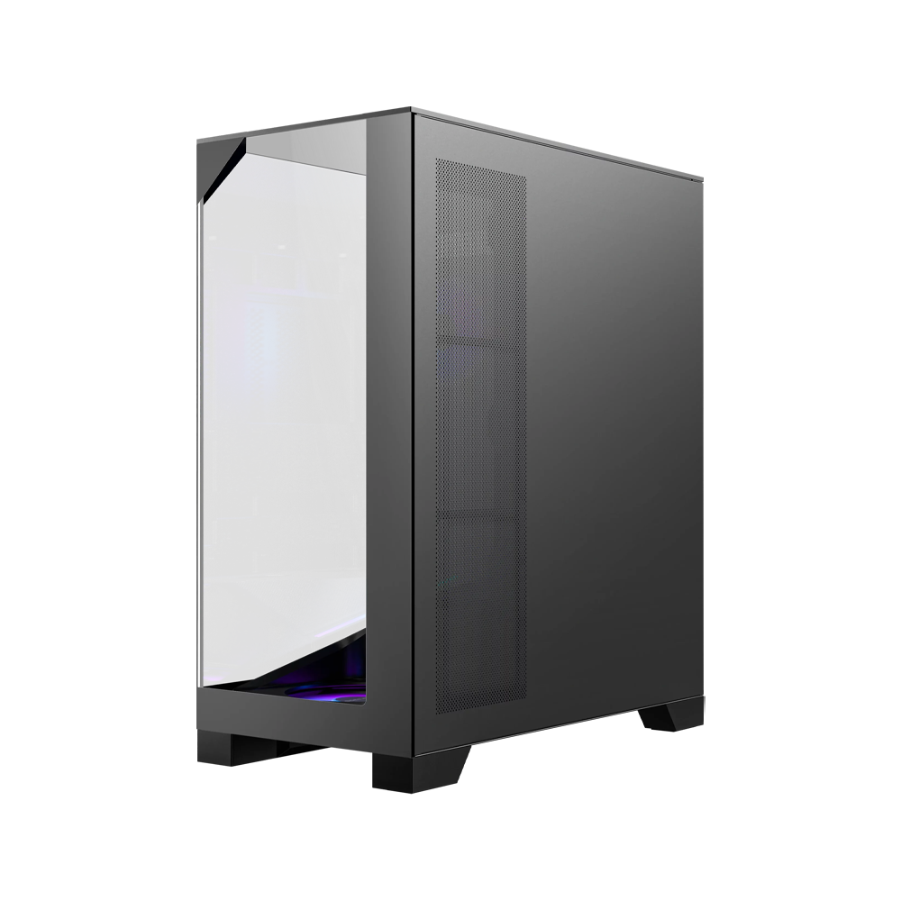 Okinos Aqua 93 ARGB ATX Mid Tower Chassis - Black