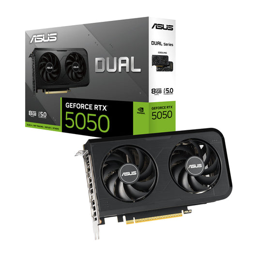 ASUS Dual GeForce RTX™ 5050 8GB GDDR6 Graphics Card