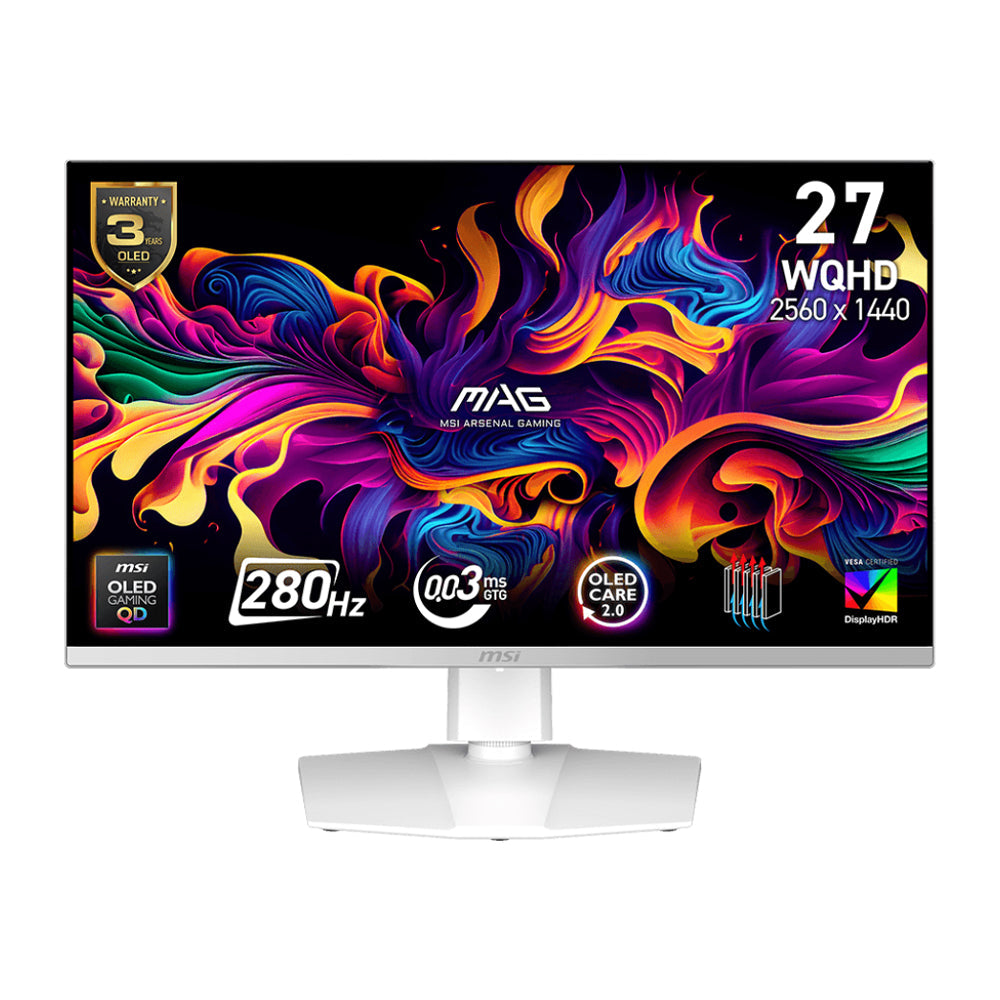 MSI MAG 272QPW QD-OLED X28 Gaming Monitor