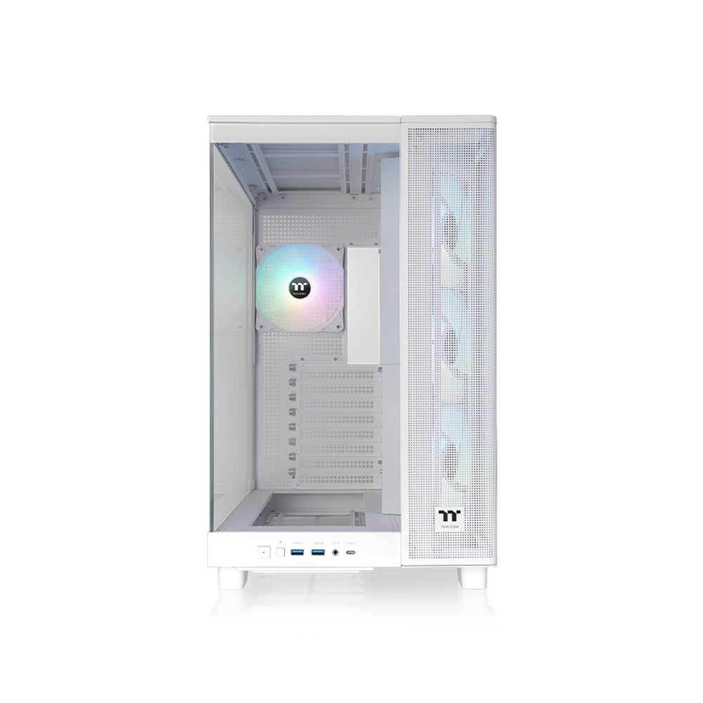 Thermalright View 380 XL TG ARGB Snow ATX Mid Tower Chassis - White