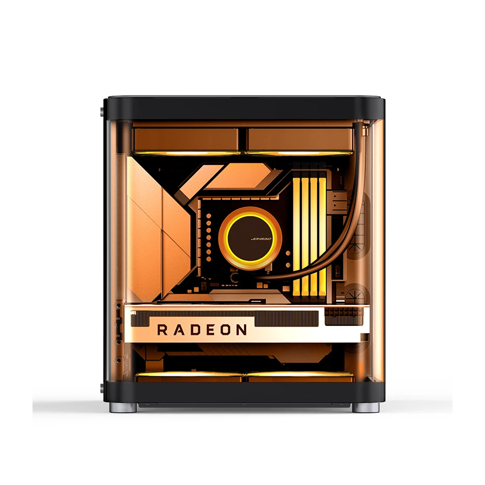 Jonsbo TK-1 Micro-ATX Chassis - Black