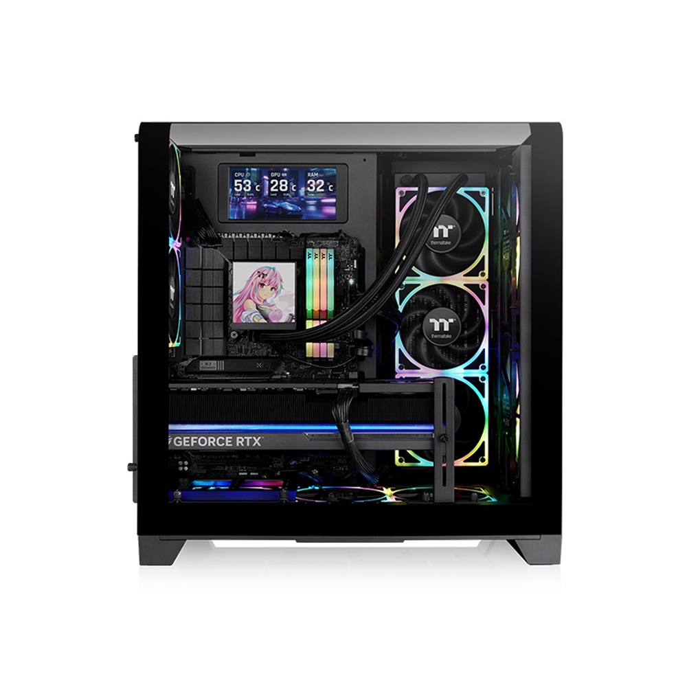 Thermalright View 390 Air ATX Chassis - Black