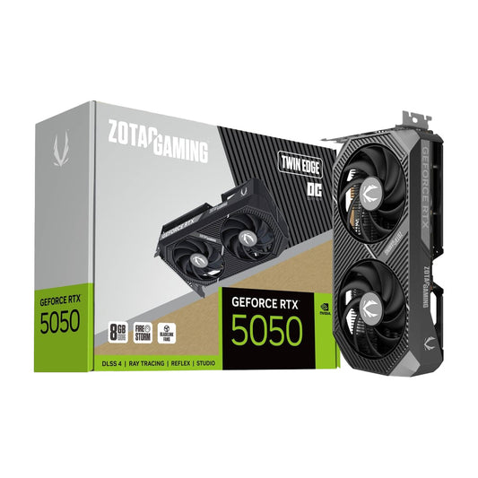 Zotac Gaming GeForce RTX 5050 Twin Edge OC 8GB GDDR6 Graphics Card [ZT-B50500H-10M]