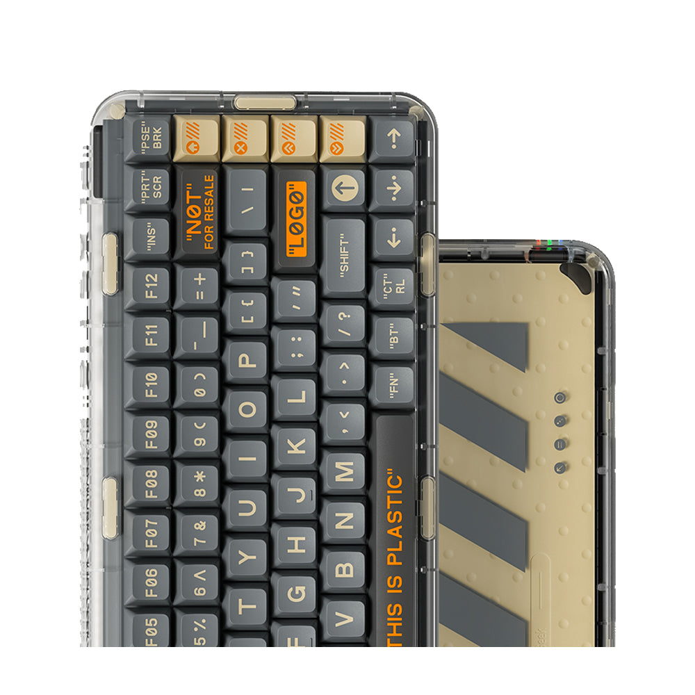 MelGeek MOJO84 Wasteland Fully Assembled Wireless Keyboard [Kailh Custom Box Plastic Switch]