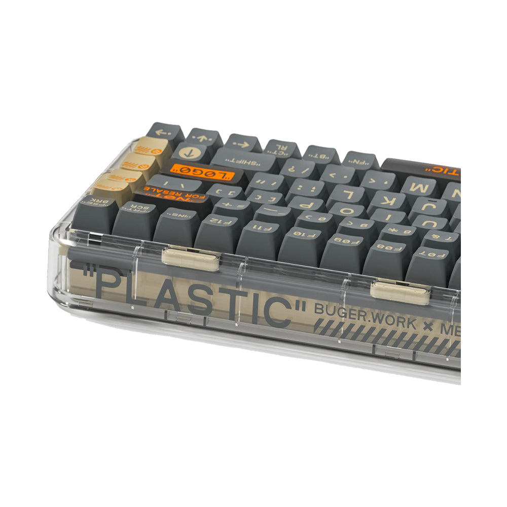 MelGeek MOJO84 Wasteland Fully Assembled Wireless Keyboard [Kailh Custom Box Plastic Switch]