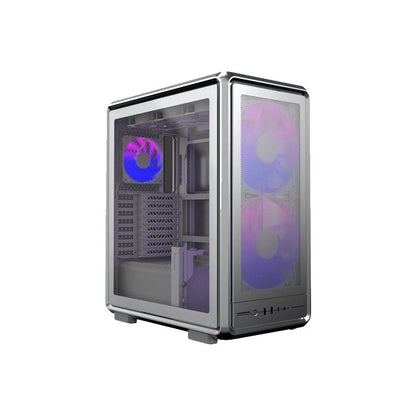 Cooler Master MasterFrame 500 Mesh ARGB ATX PC Chassis [Black/Silver]