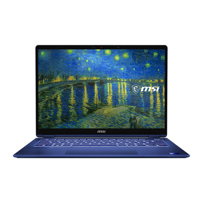 MSI Prestige 14 Flip AI+ Vincent van Gogh Edition Convertible Laptop [Starry Night Over the Rhône-293MY]