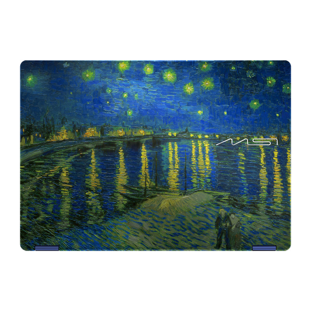 MSI Prestige 14 Flip AI+ Vincent van Gogh Edition Convertible Laptop [Starry Night Over the Rhône-293MY]