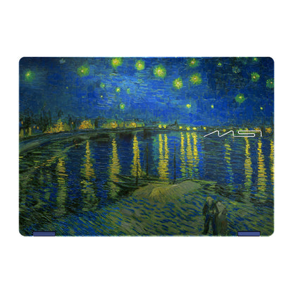 MSI Prestige 14 Flip AI+ Vincent van Gogh Edition Convertible Laptop [Starry Night Over the Rhône-293MY]