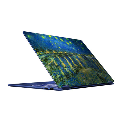 MSI Prestige 14 Flip AI+ Vincent van Gogh Edition Convertible Laptop [Starry Night Over the Rhône-293MY]