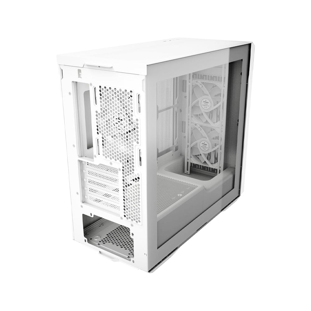 Zotac Gaming Alloy mATX PC Chassis [Black Gold/White Silver]