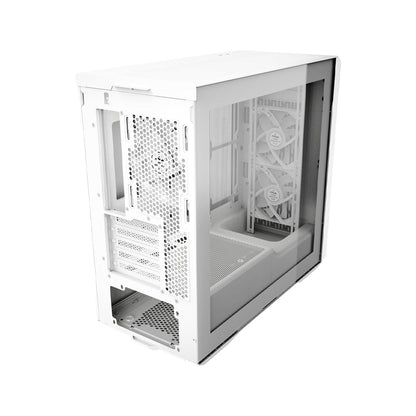 Zotac Gaming Alloy mATX PC Chassis [Black Gold/White Silver]