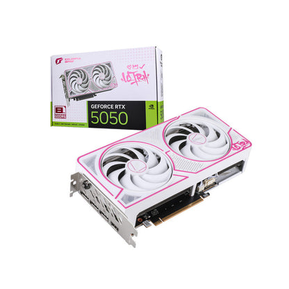 Colorful iGame GeForce RTX™ 5050 Ultra W DUO OC 8GB-V 8GB GDDR6 Graphics Card