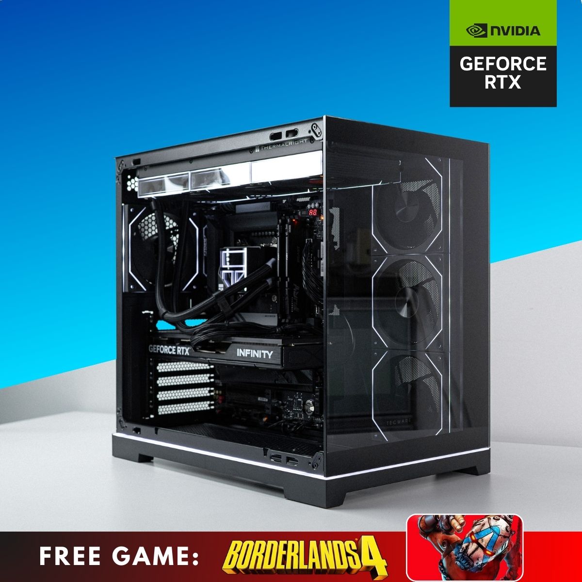 XR - AMD Ryzen 7 9800X3D / GeForce RTX 5070 Ti Gaming PC