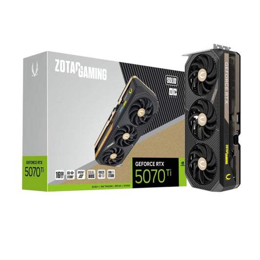 ZOTAC GAMING GeForce RTX 5070 Ti SOLID SFF OC 16GB GDDR7 Graphics Card