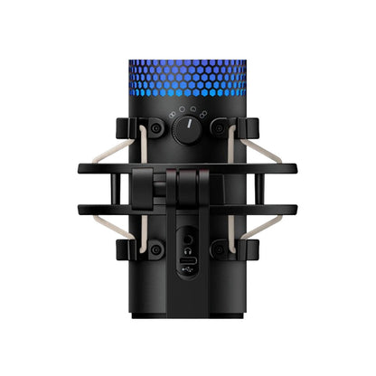 HyperX QuadCast S USB Gaming Microphone - Black/White-Grey