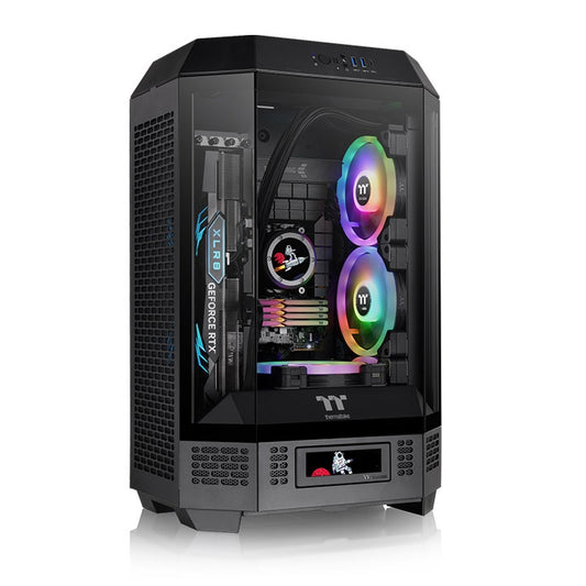 Thermaltake The Tower 300 MATX PC Chassis - Black