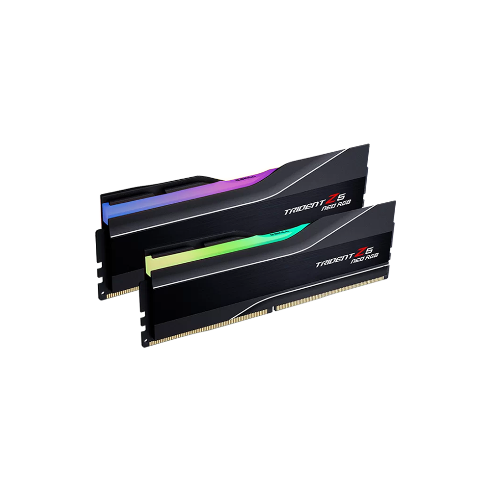 G.Skill Trident Z5 Neo RGB 64GB [2x32GB] 6000mHz DDR5 Desktop Memory [Black/White]