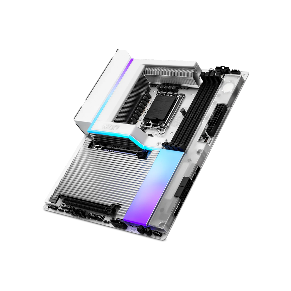 NZXT N9 Z890 LGA 1851 ATX Motherboard - White