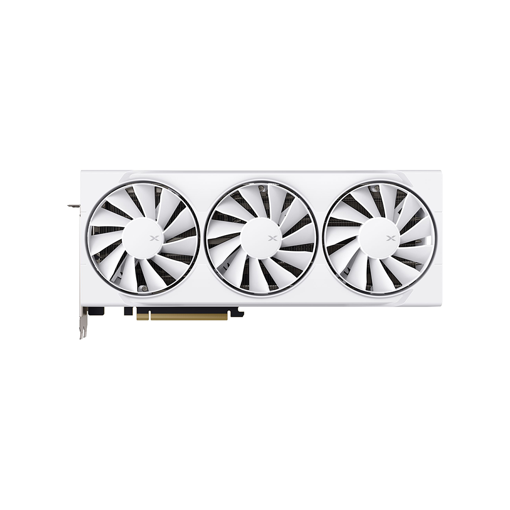 XFX Swift AMD Radeon RX 9070 OC White Triple Fan Gaming Edition 16GB GDDR6 Graphic Card