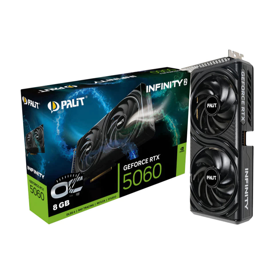 Palit GeForce RTX 5060 Infinity 2 OC 8GB GDDR7 Graphic Card