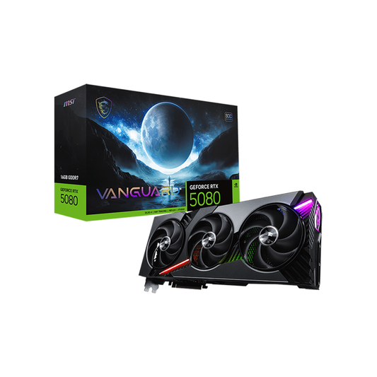 MSI GeForce RTX™ 5080 16G Vanguard SOC 16GB GDDR7 Graphic Card