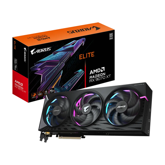 GIGABYTE Aorus Radeon™ RX 9070 XT Elite 16GB GDDR6 Graphic Card