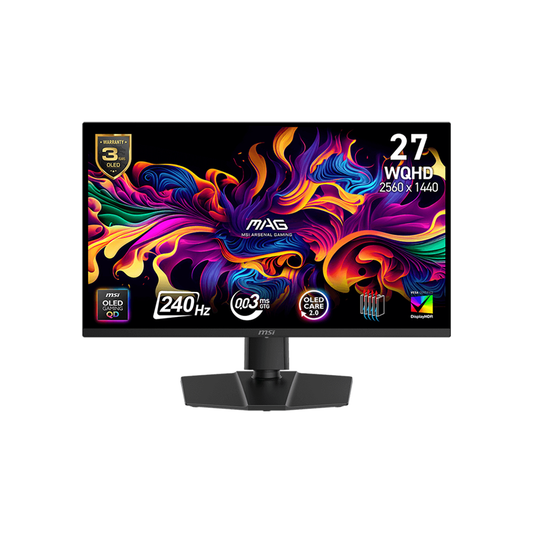 MSI MAG 273QP X24 26.5'' WQHD 240Hz QD-OLED Gaming Monitor