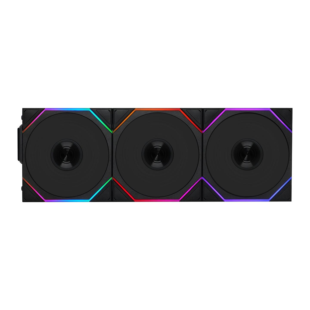 Lian Li UNI FAN TL Wireless Reverse Blade 3 x 120MM Cooling Fan [Black/White]