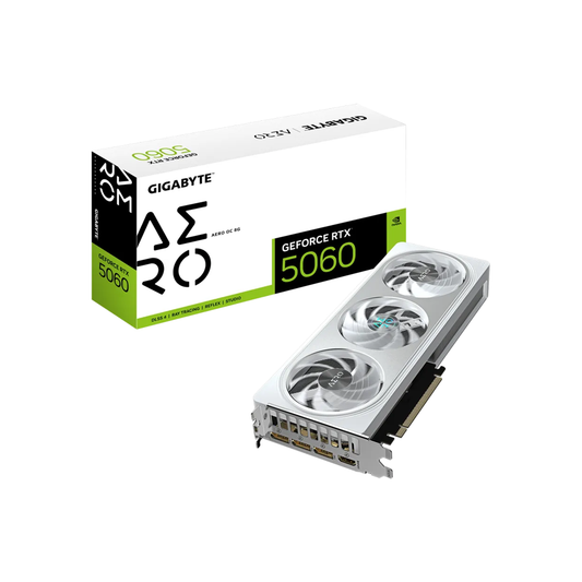 GIGABYTE GeForce RTX 5060 AERO OC 8GB GDDR7 Graphic Card
