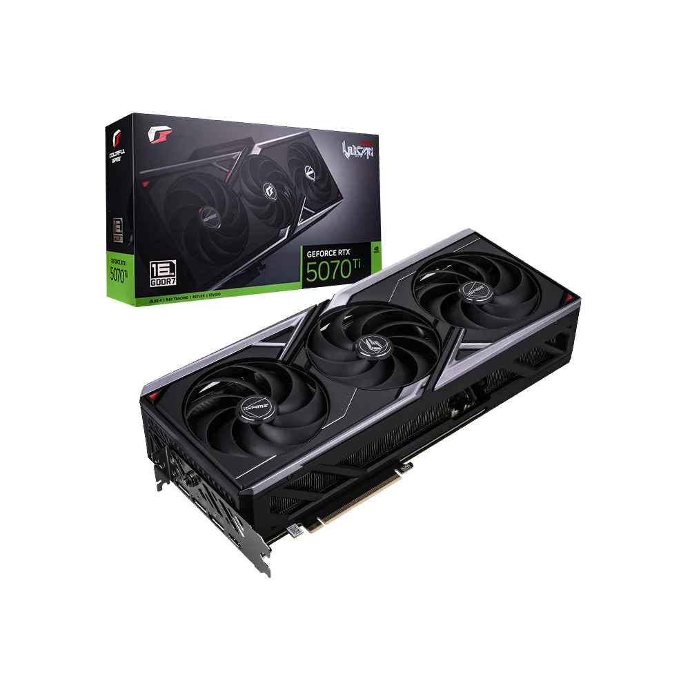 Colorful iGame GeForce RTX 5070 Ti Vulcan OC 16GB-V GDDR7 Graphic Card