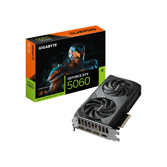 GIGABYTE GeForce RTX 5060 WINDFORCE OC 8GB GDDR7 Graphic Card